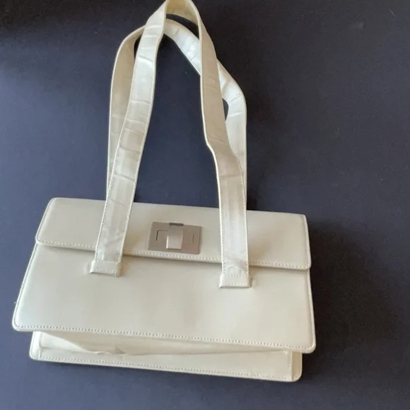 Donna Karan leather bag creamy white - Picture 3 of 12